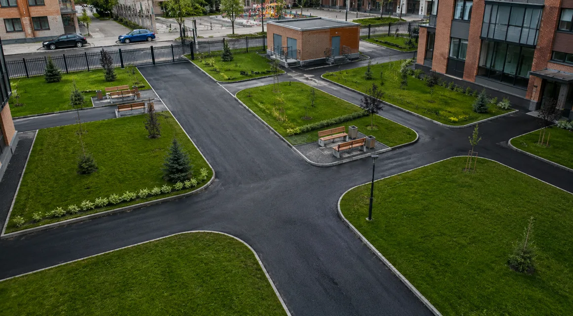 Благоустройство территорий в Новосибирске — компания Бастион