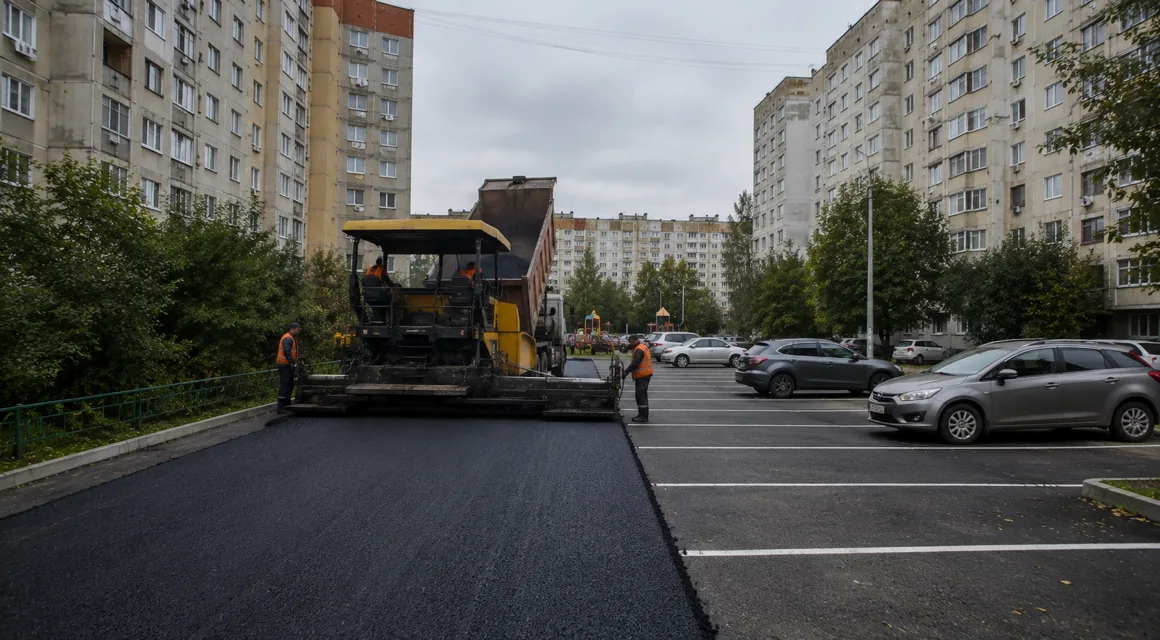 Асфальтирование дворовых территорий в Новосибирске — компания Бастион